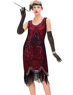 Great Gatsby Themed Prom Dresses • Gatsby Flapper Girl