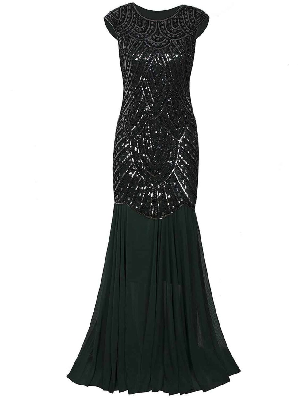 long sleeve great gatsby dress