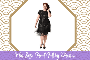 1920's style plus size dresses