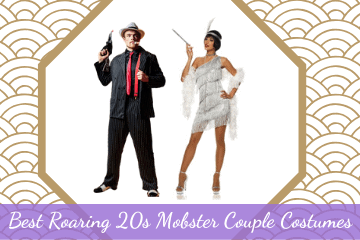 Gangster and outlet flapper couple costumes