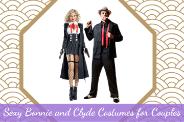 Sexy Bonnie and Clyde Costumes for Couples