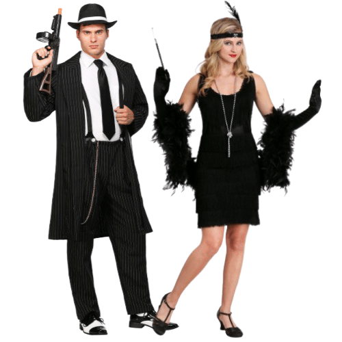 Roaring 20s Costumes for Couples That Dazzle!