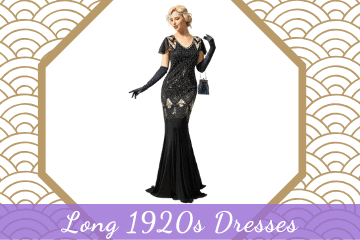 Long 1920s Dresses