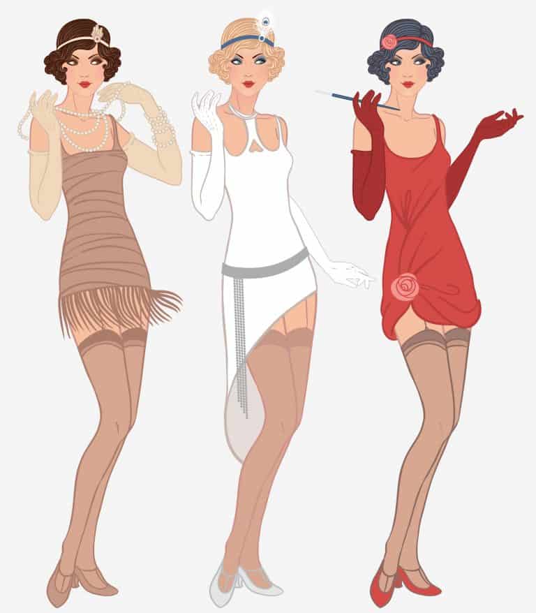 What Did Flappers Represent? • Gatsby Flapper Girl