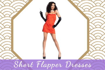 Short Flapper Dresses