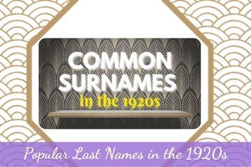 Popular Last Names in the 1920s