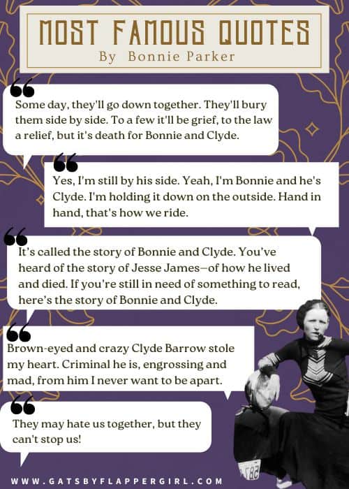 bonnie and clyde quotes