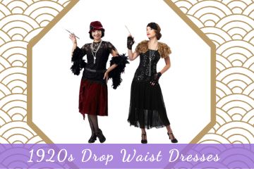 1920s drop waist dresses