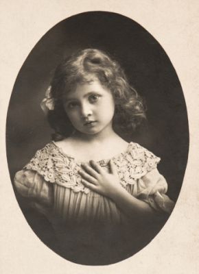 1920 Portrait of Young Girl 