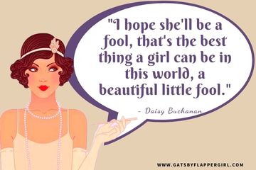 Beautiful little fool quote from Daisy Buchanan