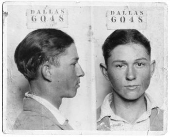 Mugshots of Clyde Champion Barrow