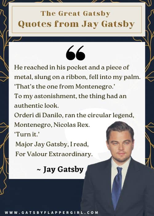 Quotes from Jay Gatsby