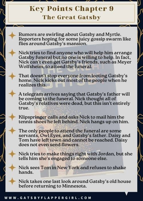 Key Points Chapter 9 The Great Gatsby