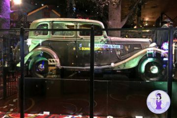 Actual Bonnie and Clyde Car Displayed in Buffalo Bill Casino