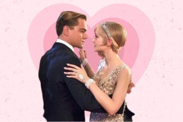 Jay Gatsby and Daisy dancing