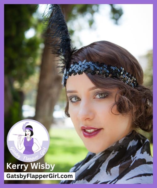 Kerry Wisby - Profile Picture for GatsbyFlapperGirl.com