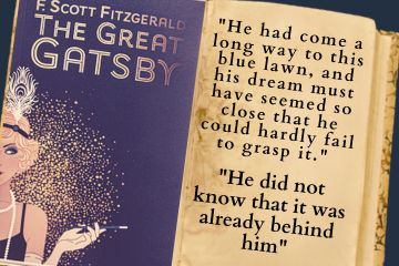 Quotes about Jay Gatsby not knowing that the past was already behind him