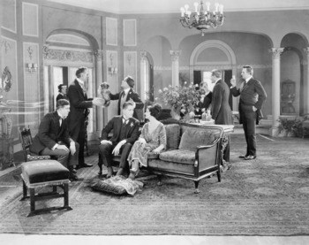 Group of at a party 1920